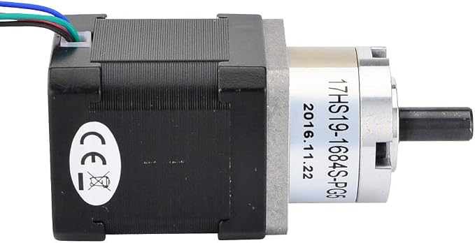 STEPPERONLINE Nema 17 Geared Stepper Motor Gear Ratio 5:1 3D Printer Extruder Motor DIY CNC Robotics