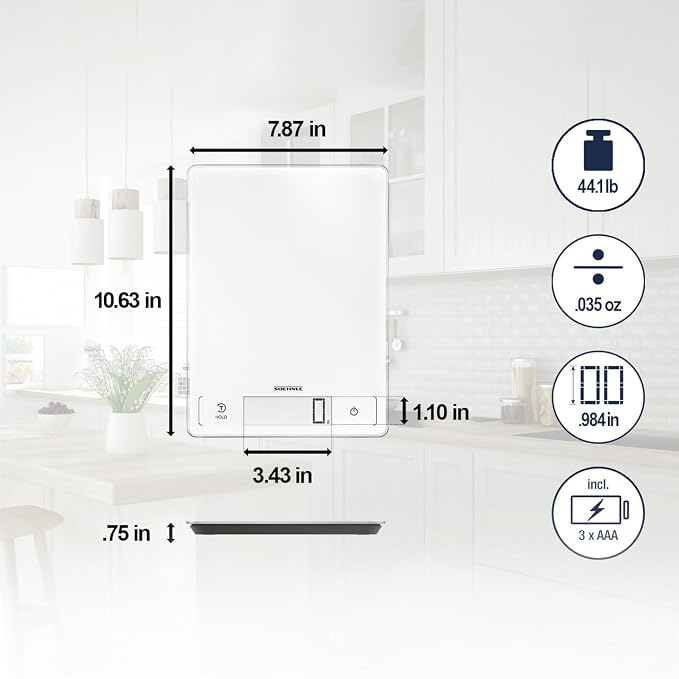 Household Essentials Soehnle Page Profi 300 New Generation Digital Food Scale, Silver