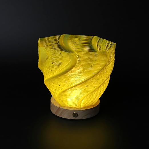Polymaker Panchroma Translucent PLA Filament 1.75mm, 1kg, Yellow | Neatly Wound, Semi Transparent PLA, Easy Print & Smooth Feeding, Compatible with Bambu Lab & Most 3D Printers