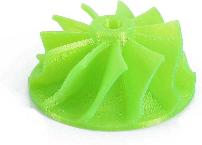 Prusament Premium PETG Neon Green Transparent 1.75mm 1kg Filament | PETG filament with ±0.02 mm precision, low stringing, strong layer adhesion, and reliable tangle-free printing.