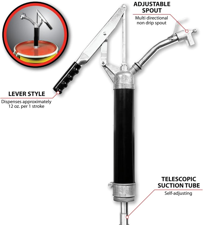 Performance Tool W54267 Professional Barrel Pump