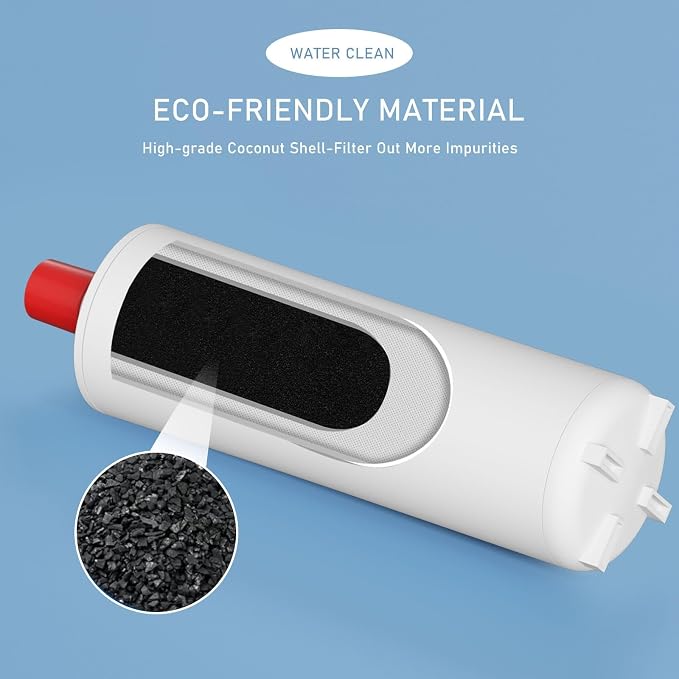 HF20-S HF20-MS HF25-S Water Filter Replacement Compatible with 3M High Flow Series Cartridge HF20-S, 5615103/HF20-MS, 5615109/HF25-S,5615203, Water Filtration System 4-Packs