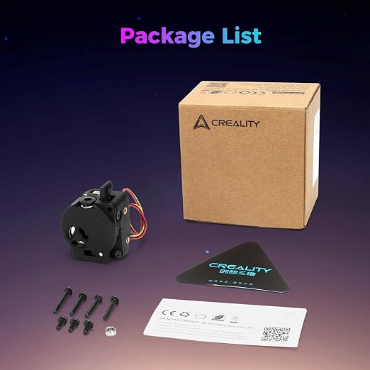 Creality Official K2 SE Extruder Kit, Original 80N Strong Extrusion Force Extruder, Built-in Filament Break Sensor, High-Hardness Dual Gears for Smooth Feeding, Compatible with Creality K2 SE