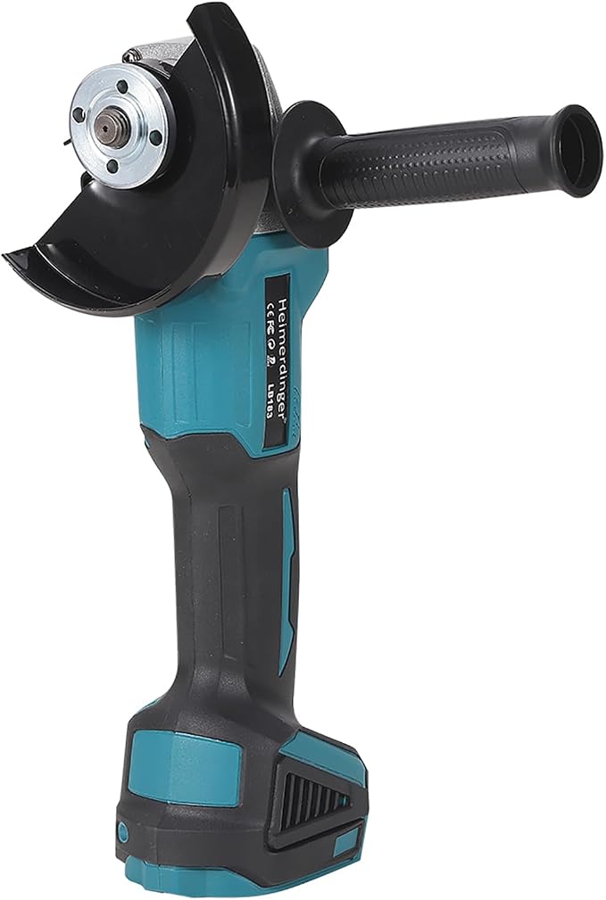 Brushless Angle Grinder Compatible with Makita 18V Battery,4-1/2-Inch High-Power Angle Grinder for Metal,Tile Cutting and Grinding-Tool Only