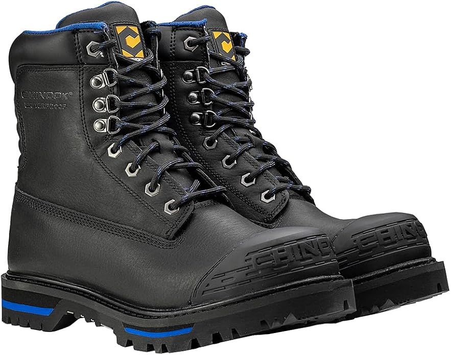 Chinook Footwear Tarantula ST Waterproof 8" Black
