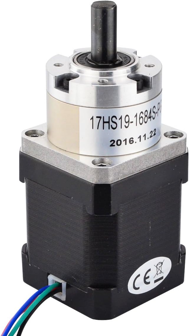 STEPPERONLINE Nema 17 Geared Stepper Motor Gear Ratio 5:1 3D Printer Extruder Motor DIY CNC Robotics