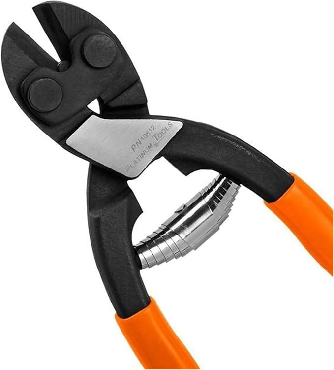 Platinum Tools 10512C Steel Wire Cutter, Cutting Tool for Cable and Wire