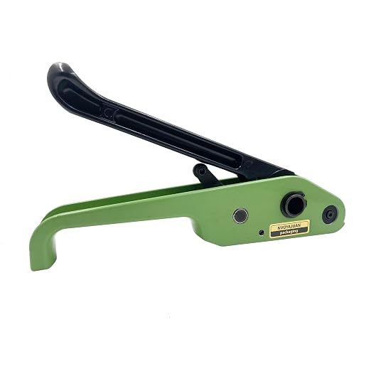 1/2" x 660’Woven Cord Strapping Roll and Strapping Tensioner and Galvanized Strapping Buckles