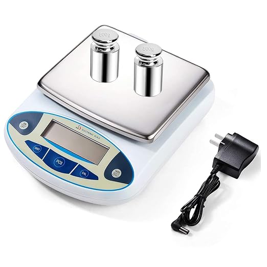 High Precision Laboratory Balance, 6000g x 0.01g | Accuracy Digital Analytical Scale Professional Electronic Lab Scale for Industrial, Scientific Research, Jewelry, Coins