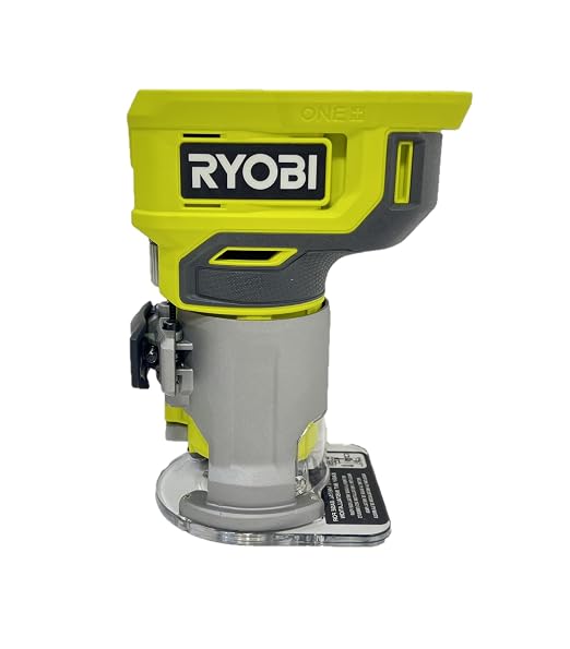RYOBI ONE+ 18V Cordless Compact Fixed Base Router Tool Only (Battery Not Included) - PCL424B | Battery and Charger Sold Separately
