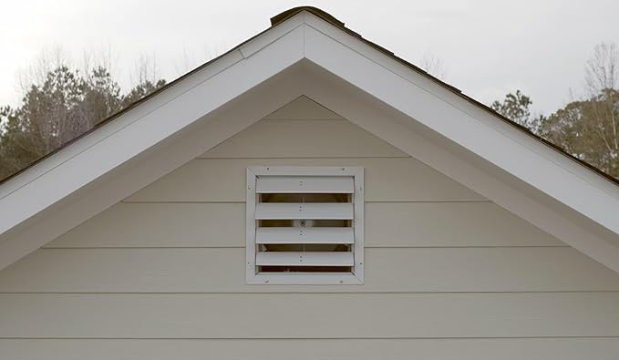 Master Flow GAF 1450 CFM Power Gable Mount Fan with Adjustable Power thermostat (PT6): Easy Installation & Efficient Exhaust Ventillation|High Airflow Capacity for attic spaces upto 2300 sq. ft.