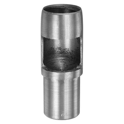 HARFINGTON Hollow Punch for Leather 39mm Round Hole Punch Tool for Belt Puncher Carbon Steel Single Punch for Watch Belts Cut Leather Craft Rubber Paper Fabric Plastic Soft Material
