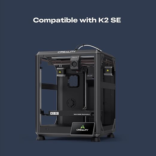 Creality K2 SE Extruder Kit, Strong Capability 48.5 * 42 * 41.5mm High Torque 6.25:1 Reduction Ratio Dual Gears for Smooth Feeding High Hardness and wear-Resistant Gears