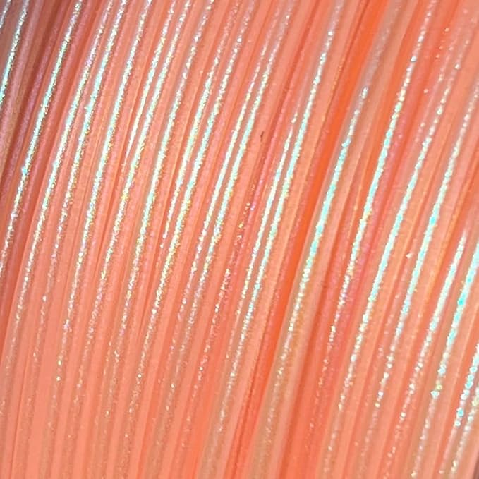 Cookiecad PLA Filament 1.75mm 1kg Iridescent Glitter 3D Printer Filament - Pale Pink Elixir PLA