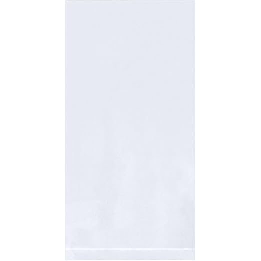 Poly Bag Guy 9 x 12, 1 Mil (1000/Case) Flat Open Clear Plastic Poly Bags