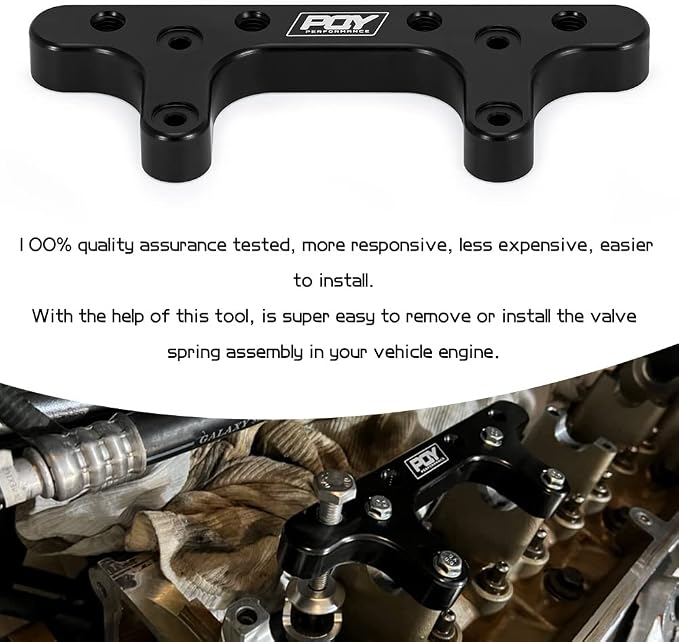 Engine Valve Spring Compressor Tool Compatible with Ford Mustang GT F150 4.6L 5.4L 2V Romeo Windsor Lincoln Mercury Black