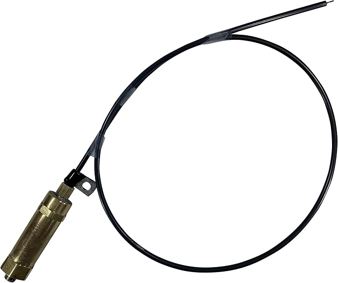 Throttle Control Mechanism for Gas Engine Air Compressors, Cable Whip Style (8HP - 13HP Engines, 18" Throttle Control Cable)