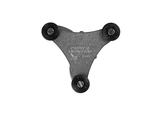 PEC Tools Screw Pitch Gauge, 4-84 TPI, Inch, 51 Leaves, Made in USA