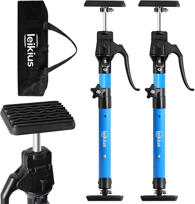 2PK High Quality Metal Cabinet Jacks for Installing Cabinets,200LB Load 3rd Hand Support System,Adjustable Support Pole,15.8-23.6 Inches Quick Support Rod,Perfect for Cabinet Installation