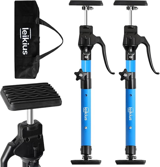 2PK High Quality Metal Cabinet Jacks for Installing Cabinets,200LB Load 3rd Hand Support System,Adjustable Support Pole,15.8-23.6 Inches Quick Support Rod,Perfect for Cabinet Installation