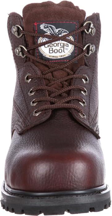 Georgia Boot Men's Oiler Steel Toe Waterproof Work Boots