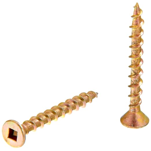 Senco 08F150Y DuraSpin #8 x 1-1/2-inch, Wood to Wood Collated Screw, 1,000 Ct. Tub