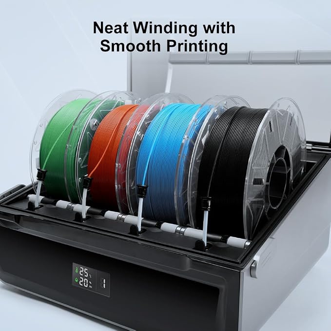Creality Hyper PLA Filament 1.75mm, RFID 3D Printer Filament for High Speed 30-600mm/s, PLA Filament Support CFS, Fits for K2 Plus Combo and Most 3D Printers 1kg(2.2lbs)/Spool