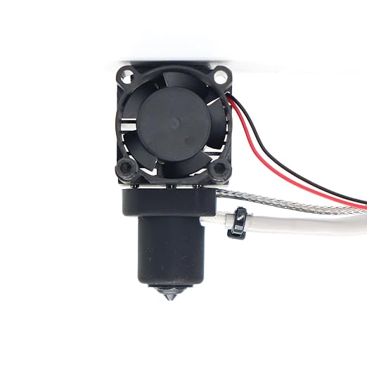 QIDI MAX3 Hotend with Hardened Steel Nozzle for QIDI X-Max 3 3D Printer, High-Temp 350°C High-Flow Extruder, Compatible with X-Plus 3, X-Smart 3