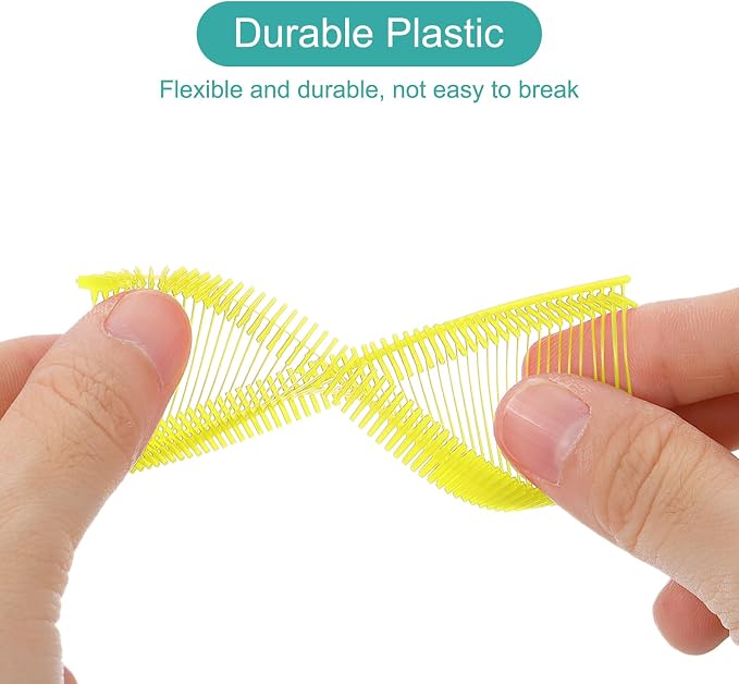 uxcell 75mm Tag Pins 3" Tagging Barbs Clothes Fasteners Tag Attachments for Clothes 5,000pcs, Yellow