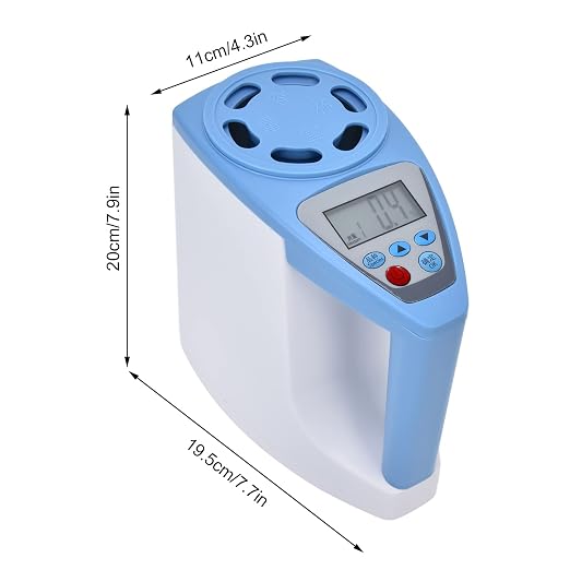 Smart Grain Moisture Meter, Grains Moisture Meter, Grains Moisture Testing, High Accuracy Digital Grain Moisture Analyzer, Grain Moisture Meter for Rice Corn Wheat Canola for 24 Kinds of Grains(US)