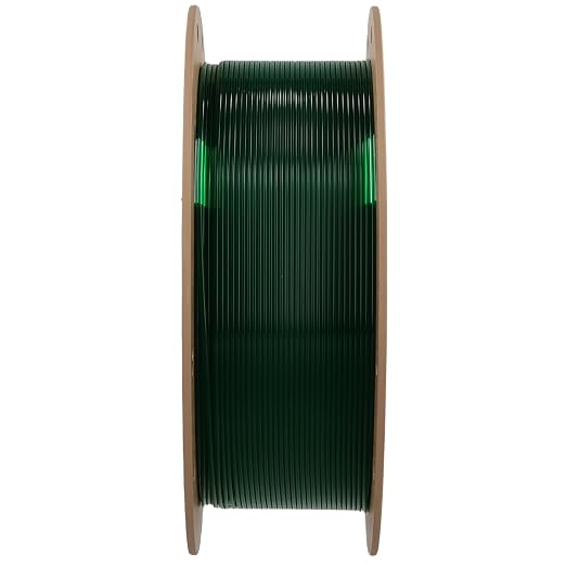 Polymaker Panchroma Translucent PLA Filament 1.75mm, 1kg, Green | Neatly Wound, Semi Transparent PLA, Easy Print & Smooth Feeding, Compatible with Bambu Lab & Most 3D Printers