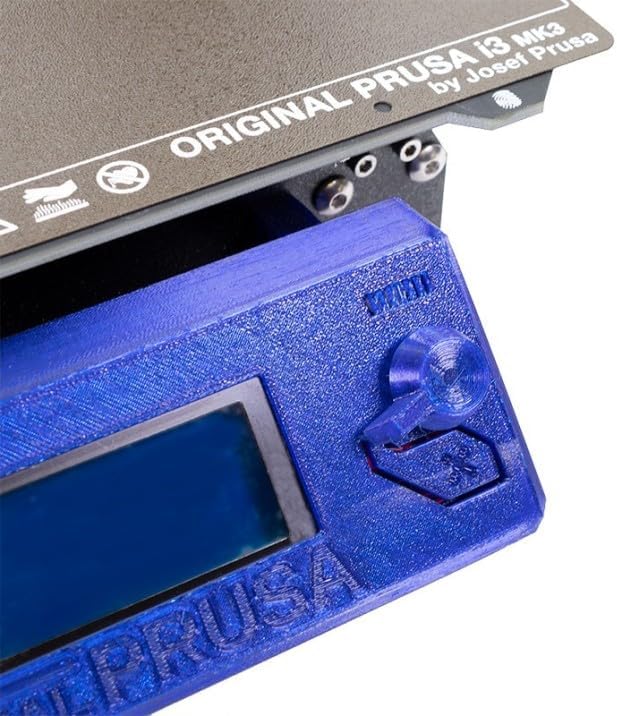 Prusament Premium PETG Ultramarine Blue Transparent 1.75mm 1kg Filament | PETG filament with ±0.02 mm precision, low stringing, strong layer adhesion, and reliable tangle-free printing.