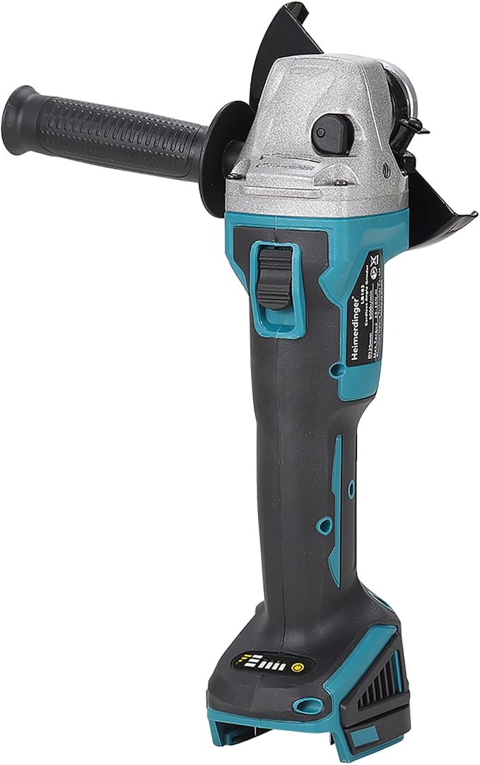 Brushless Angle Grinder Compatible with Makita 18V Battery,4-1/2-Inch High-Power Angle Grinder for Metal,Tile Cutting and Grinding-Tool Only