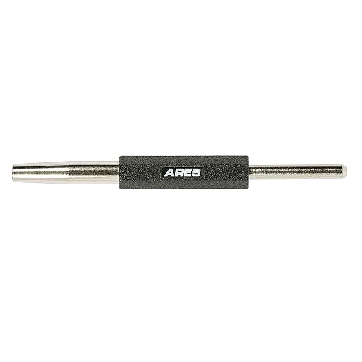 ARES 10115 – 6-Inch Trim Nail Punch – Black Nail Punch Drives Trim Nails While Protecting Finish and Hands – for Use with Trim Nails Up to 1-1/4-Inch (31.2mm)