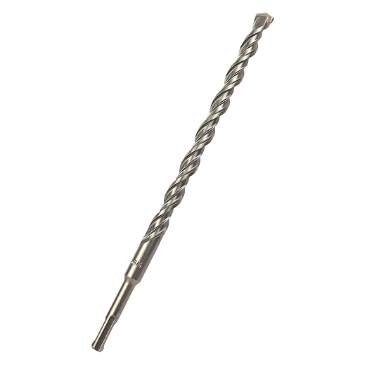 5/8 Inch x 12 Inch SDS Plus Rotary Hammer Drill Bit, Carbide Tipped for Brick, Stone, and Concrete Version 2 (5/8" x 10" x 12")