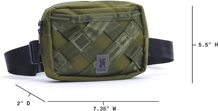 Chrome Industries Barrage Sling Bag – Crossbody Backpack for Women and Men w/Quick Release Buckle