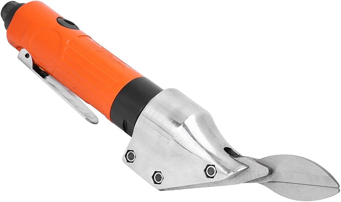 1/4in Heavy Duty Air Shears, Air Shears, Scissor Power 2500rmp Pneumatic Metal Shear Cutter Steel Straight Blade Scissors