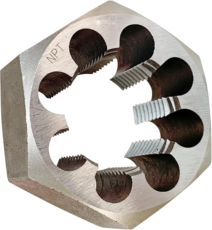 NPT Pipe Hex Die Cartbon Steel 1"-11 1/2