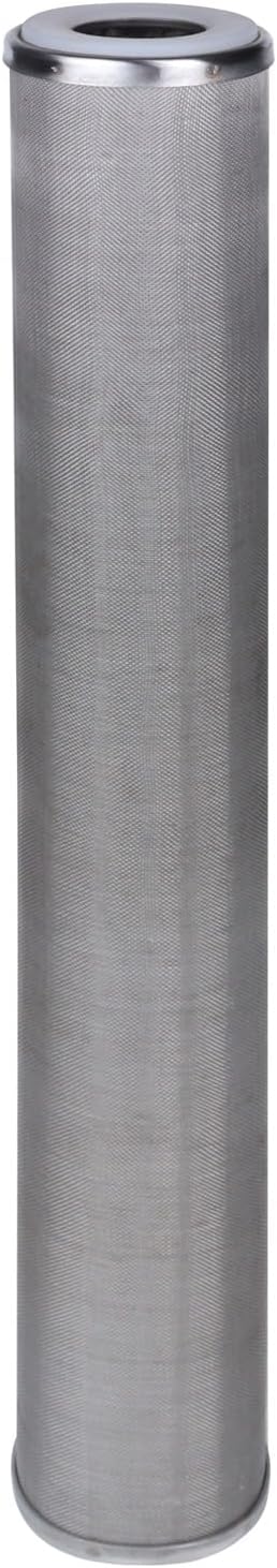 Stainless Steel Re-Cleanable Wire Mesh Filter Cartridge 20 "Length,2.5 "OD(100 Micron)