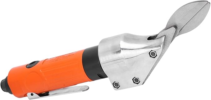 1/4in Heavy Duty Air Shears, Air Shears, Scissor Power 2500rmp Pneumatic Metal Shear Cutter Steel Straight Blade Scissors