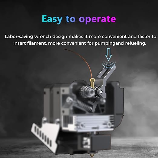 Creality Official Sprite Extruder Pro, 80N Large Torque and 300℃ High Temperature Printing, All Metal Direct Drive Extruder for Creality Ender-3 S1/Ender-3 S1 Pro/Ender-3 S1 Plus/CR-10 Smart Pro