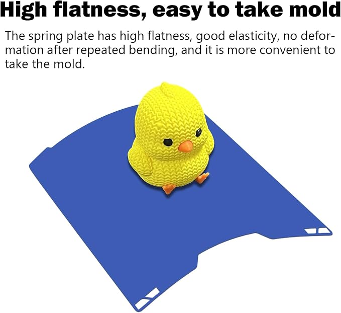 H2C Cool Build Plate No Heating No Glue for Bambu Lab H2C 335x346.5mm, 3D Printer Smooth PEI Blue Double Sided Platform Surface Sheet Platform Flexible Removable Heated Bed 3D Printing Mat