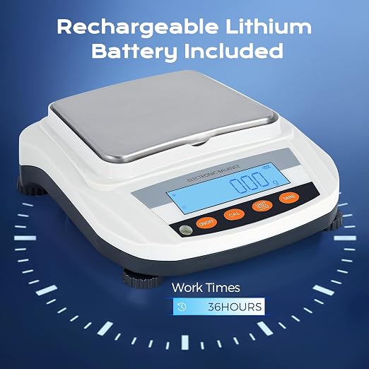 Bonvoisin Lab Scale Rechargeable Electronic Balance 3000gX0.01g Precision Analytical Balance Laboratory Balance Scientific Scale