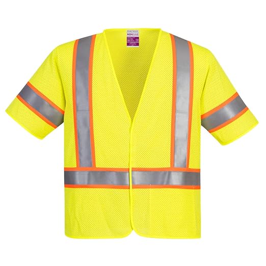 Portwest Class 3 FR Mesh Vest - UFR24, Yellow, XL