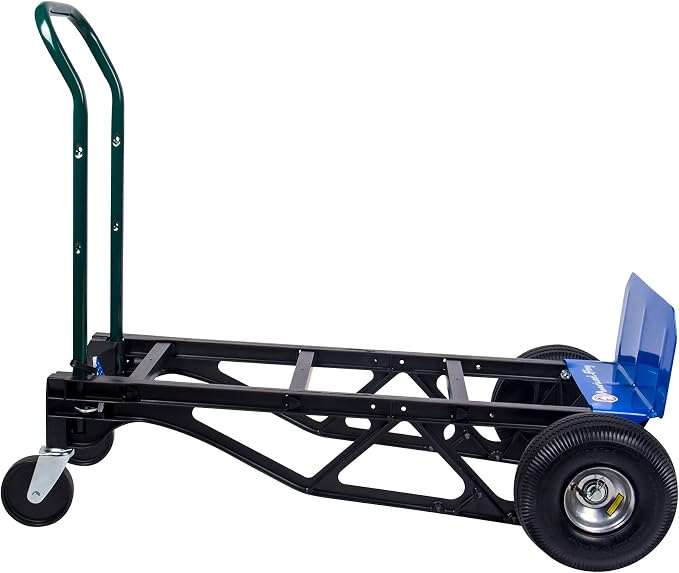American Lifting 700 lb Capacity Ultra Lightweight Super Strong Nylon Convertible Hand Truck & Dolly