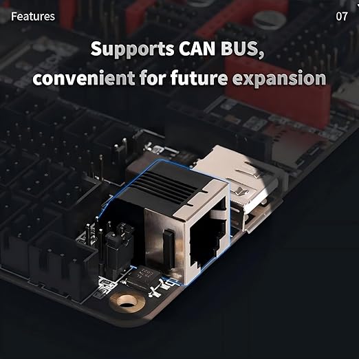 BIGTREETECH Octopus V1.1 Control Board 32Bit Silent Motherboard Support 8 Axis TMC2209 Stepper Motor Driver Compatible BTT Pi V1.2/Pi 2 to Running Klipper/Marlin for Voron 2.4/CoreXY/VZbot 3D Printer