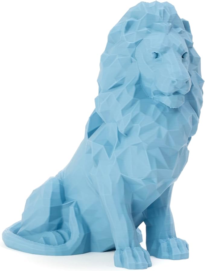 Prusament Premium PLA Chalky Blue 1.75mm 1kg 3D Printer Filament | PLA filament with ±0.02 mm precision, low warping, and reliable, tangle-free printing for beginners and professionals.