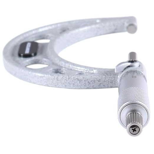 Accusize Industrial Tools 2-3" x 0.0001" Ultra-Precision Outside Micrometer, EG00-0003 | 2-3", Ultra-Precision, Carbide Tipped, M-Type, Resolution 0.0001", Ratchet Friction Thimble, Solid Storage Case