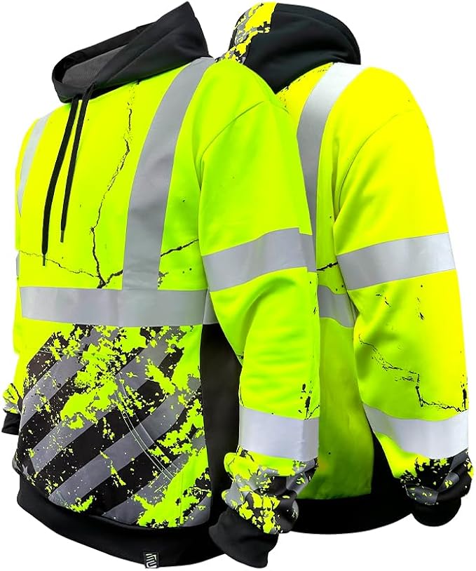 SafetyShirtz SS360 ANSI Class 3 Type R Graphic Hoodie