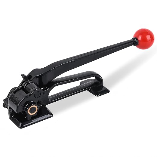 Steel Banding Tool Strapping Tensioner - Strapping Tool Feedwheel-Type Banding Tensioner for 3/4" Width Metal Banding, High-Tensile Package, Tensioning